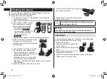 Preview for 14 page of Panasonic ES-LT2A Operating Instructions Manual