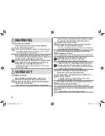 Preview for 28 page of Panasonic ES-LT2N Operating Instructions Manual