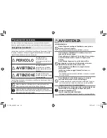 Preview for 66 page of Panasonic ES-LT2N Operating Instructions Manual