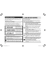 Preview for 84 page of Panasonic ES-LT2N Operating Instructions Manual