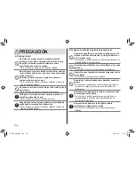 Preview for 106 page of Panasonic ES-LT2N Operating Instructions Manual