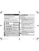 Preview for 122 page of Panasonic ES-LT2N Operating Instructions Manual