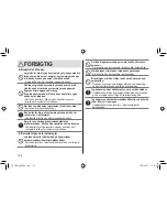 Preview for 124 page of Panasonic ES-LT2N Operating Instructions Manual