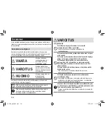 Preview for 196 page of Panasonic ES-LT2N Operating Instructions Manual