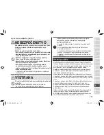 Preview for 253 page of Panasonic ES-LT2N Operating Instructions Manual