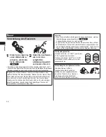 Preview for 12 page of Panasonic ES-LT31 Operating Instructions Manual