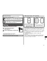 Preview for 47 page of Panasonic ES-LT31 Operating Instructions Manual