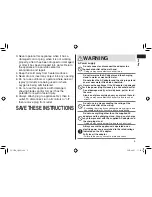 Предварительный просмотр 4 страницы Panasonic ES-LT3N Operating Instructions Manual