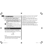 Предварительный просмотр 7 страницы Panasonic ES-LT3N Operating Instructions Manual