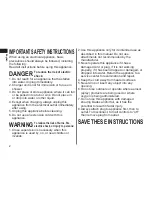 Preview for 2 page of Panasonic ES-LT41-K Operating Instructions Manual