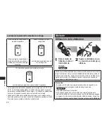 Preview for 20 page of Panasonic ES-LT41 Operating Instructions Manual