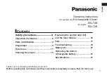 Preview for 3 page of Panasonic ES-LT4B Operating Instructions Manual