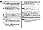 Preview for 6 page of Panasonic ES-LT4B Operating Instructions Manual