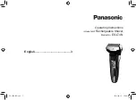 Panasonic ES-LT4N Operating Instructions Manual preview
