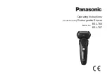 Panasonic ES-LT67 Operating Instructions Manual preview