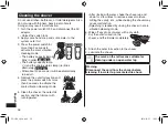 Предварительный просмотр 36 страницы Panasonic ES-LT6A Operating Instructions Manual