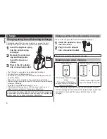 Предварительный просмотр 6 страницы Panasonic ES-LT71-S Operating Instructions Manual