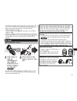 Предварительный просмотр 19 страницы Panasonic ES-LT71-S Operating Instructions Manual