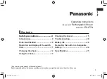 Preview for 3 page of Panasonic ES-LT7N Operating Instructions Manual