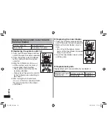 Предварительный просмотр 16 страницы Panasonic ES-LV50 Operating Instructions Manual