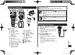 Предварительный просмотр 23 страницы Panasonic ES-LV53 Operating Instructions Manual