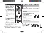 Предварительный просмотр 27 страницы Panasonic ES-LV53 Operating Instructions Manual