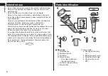 Preview for 8 page of Panasonic ES-LV5B Operating Instructions Manual