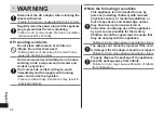 Preview for 24 page of Panasonic ES-LV5C Operating Instructions Manual