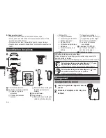 Preview for 12 page of Panasonic ES-LV61-A Operating Instructions Manual