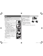 Предварительный просмотр 8 страницы Panasonic ES-LV61 Operating Instructions Manual