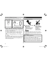 Предварительный просмотр 14 страницы Panasonic ES-LV61 Operating Instructions Manual