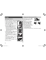 Предварительный просмотр 16 страницы Panasonic ES-LV61 Operating Instructions Manual