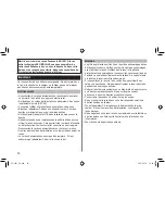 Предварительный просмотр 20 страницы Panasonic ES-LV61 Operating Instructions Manual