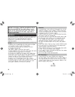 Предварительный просмотр 28 страницы Panasonic ES-LV61 Operating Instructions Manual