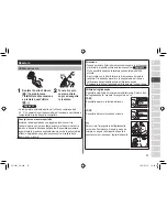 Предварительный просмотр 31 страницы Panasonic ES-LV61 Operating Instructions Manual