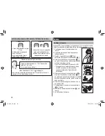 Предварительный просмотр 32 страницы Panasonic ES-LV61 Operating Instructions Manual