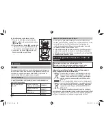 Предварительный просмотр 34 страницы Panasonic ES-LV61 Operating Instructions Manual