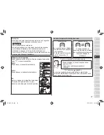 Предварительный просмотр 47 страницы Panasonic ES-LV61 Operating Instructions Manual