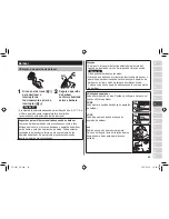 Предварительный просмотр 63 страницы Panasonic ES-LV61 Operating Instructions Manual