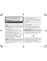 Предварительный просмотр 68 страницы Panasonic ES-LV61 Operating Instructions Manual