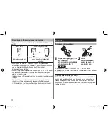 Предварительный просмотр 70 страницы Panasonic ES-LV61 Operating Instructions Manual