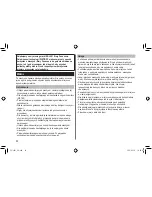 Предварительный просмотр 92 страницы Panasonic ES-LV61 Operating Instructions Manual