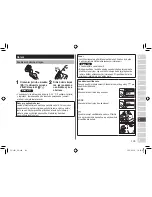 Предварительный просмотр 103 страницы Panasonic ES-LV61 Operating Instructions Manual