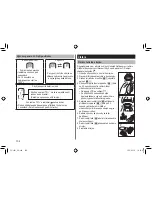 Предварительный просмотр 104 страницы Panasonic ES-LV61 Operating Instructions Manual