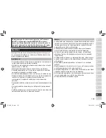 Предварительный просмотр 125 страницы Panasonic ES-LV61 Operating Instructions Manual