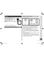 Предварительный просмотр 127 страницы Panasonic ES-LV61 Operating Instructions Manual