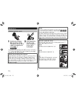 Предварительный просмотр 128 страницы Panasonic ES-LV61 Operating Instructions Manual