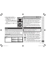 Предварительный просмотр 131 страницы Panasonic ES-LV61 Operating Instructions Manual