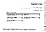 Preview for 231 page of Panasonic ES?LV65 Operating Instructions Manual