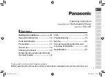 Preview for 5 page of Panasonic ES-LV67-A803 Operating Instructions Manual